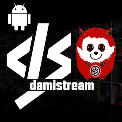 Android Damistream App Icon Logo 2022