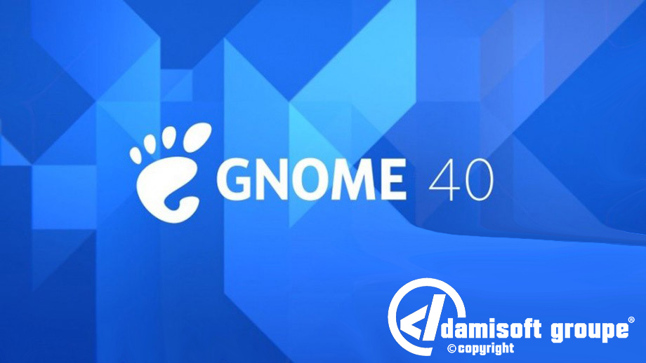 Gnome 40 Desktop Damisoft 2023 Logo Cover