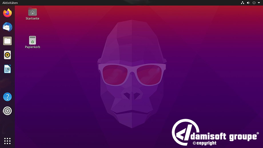 Linux Ubuntu Slider 2023 Desktop Damisoft