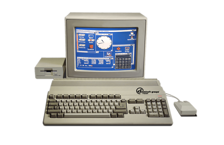 Damisoft Amiga 500 Titel 2023 Slider Commodore Workbench