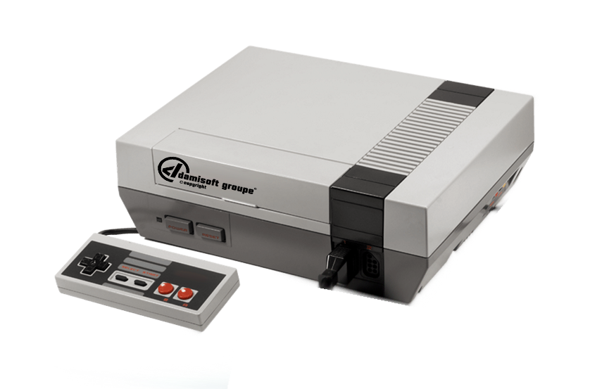 NES Nintendo Damisoft 2023 Original Logo