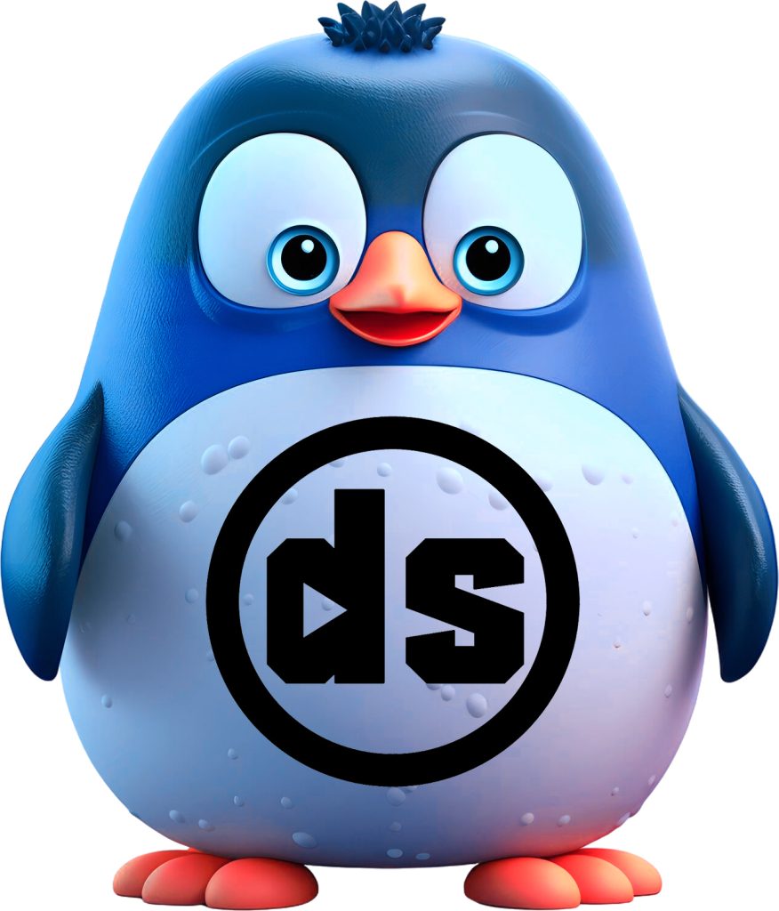 Pinguin Damisoft Damistream Logo Cartoons Logo Symbol Lustig 2025 Linux