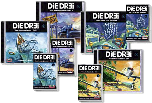 Cover CD DiE Dre3i Neues aus Rocky Beach Icon