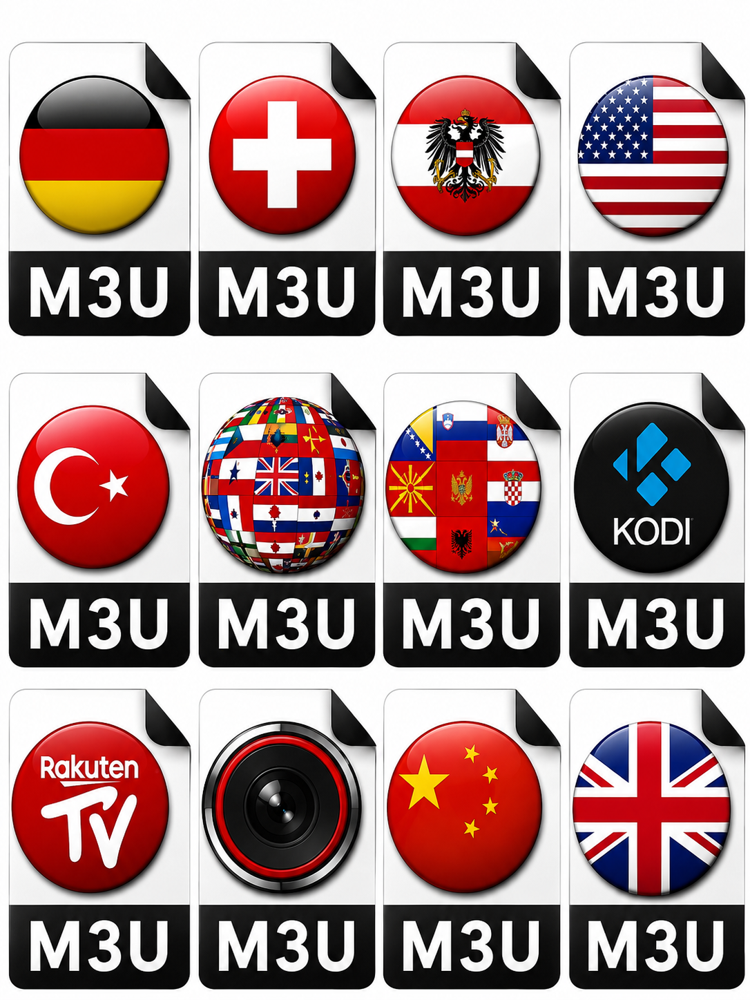 Icons Liste DamiTV Damisoft Original 2026 IPTV