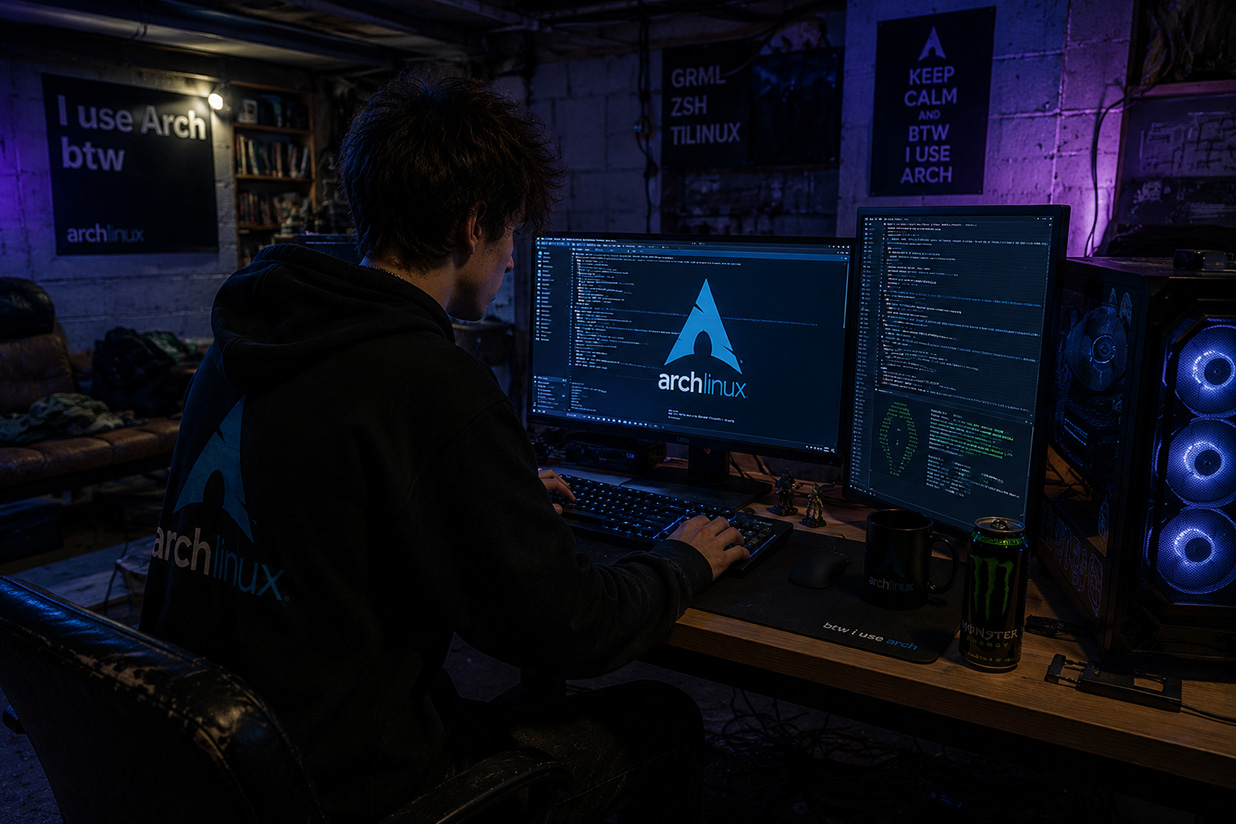 Arch Linux Desktop PC Arch Linux Desktop PC Original 2026 Keller Desktop Damisoft