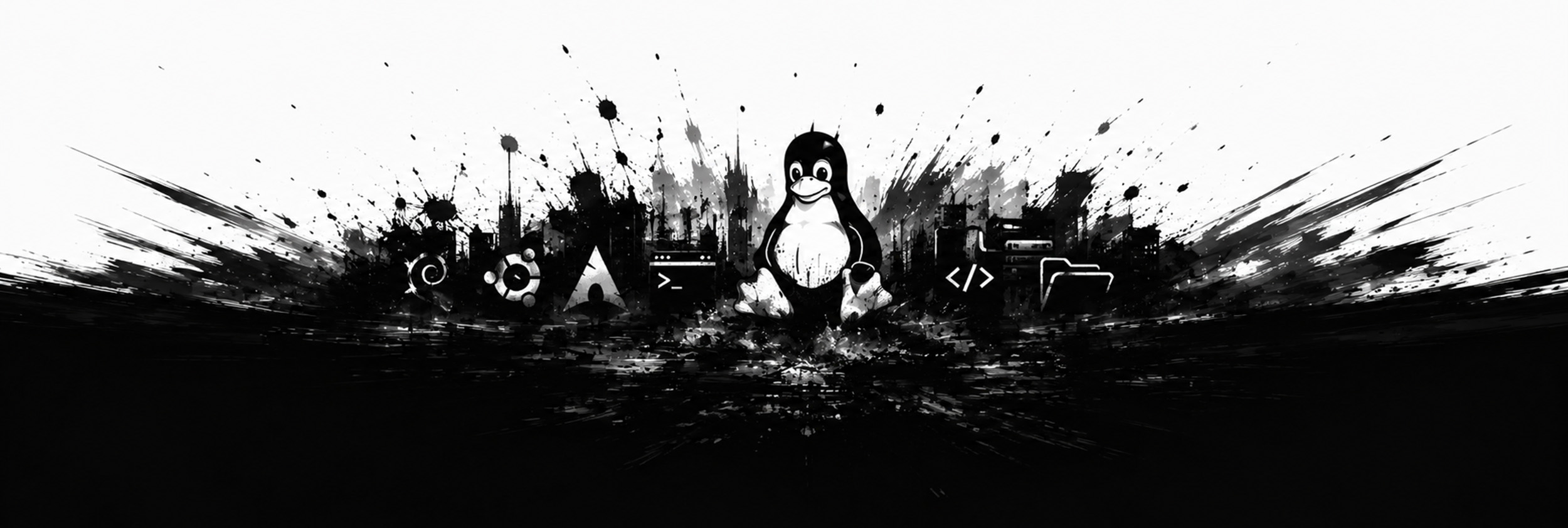 Linux Tux Damisoft Logo Original 2026