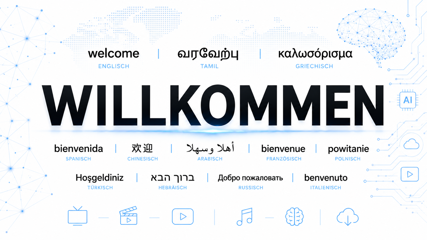 Damisoft Welcome Titel Home Page Willkommen KI Original 2026