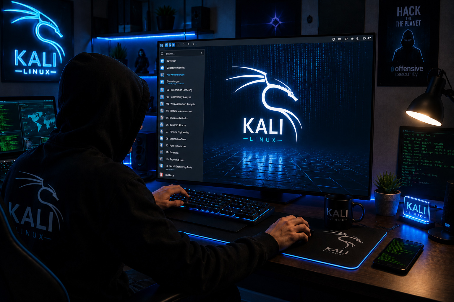 Kali Linux User Desktop PC Damisoft Original 2026