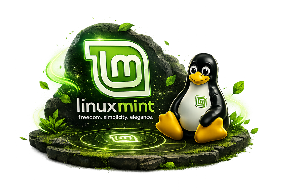 Linux Mint Logo Tux Damisoft Icon Original 2026