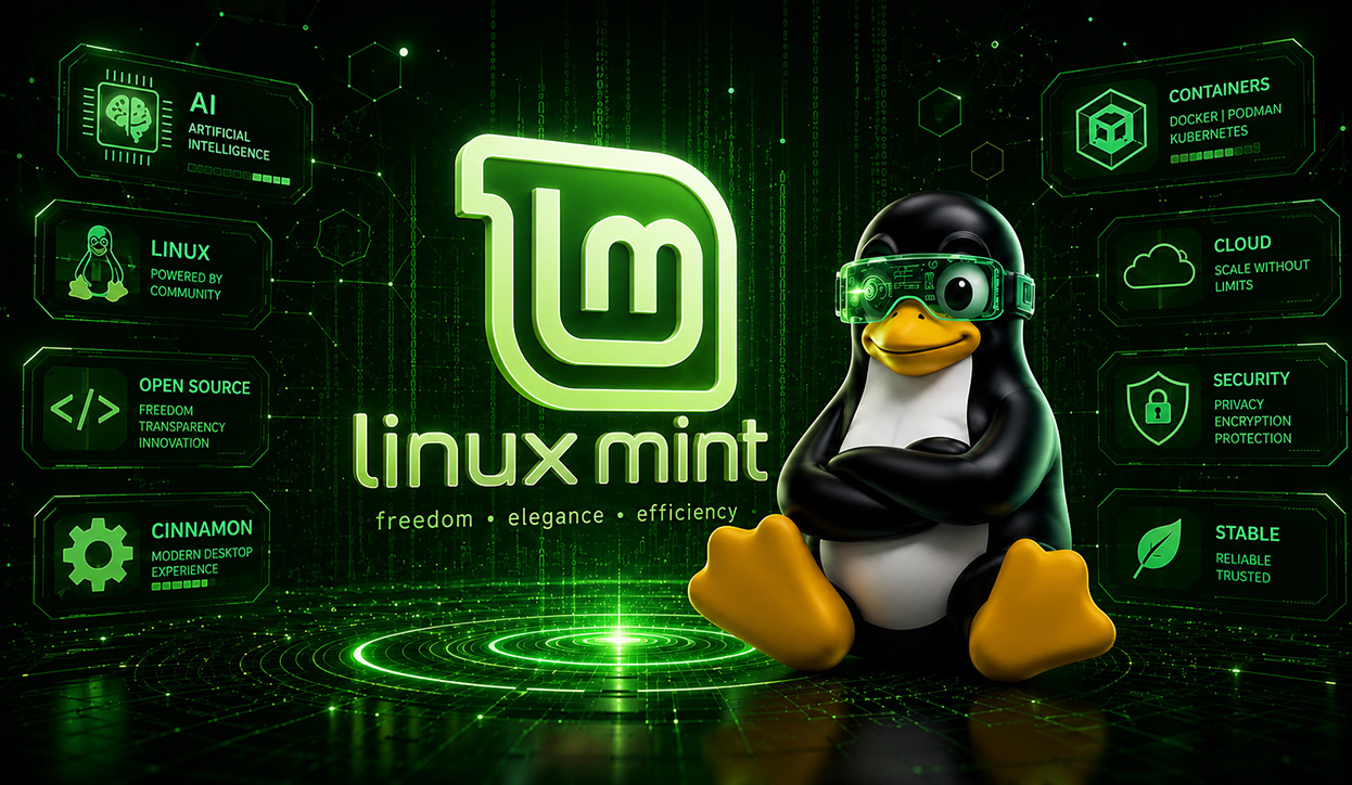 Linux Mint Linux Mint Tus Damisoft 2026 Original Logo