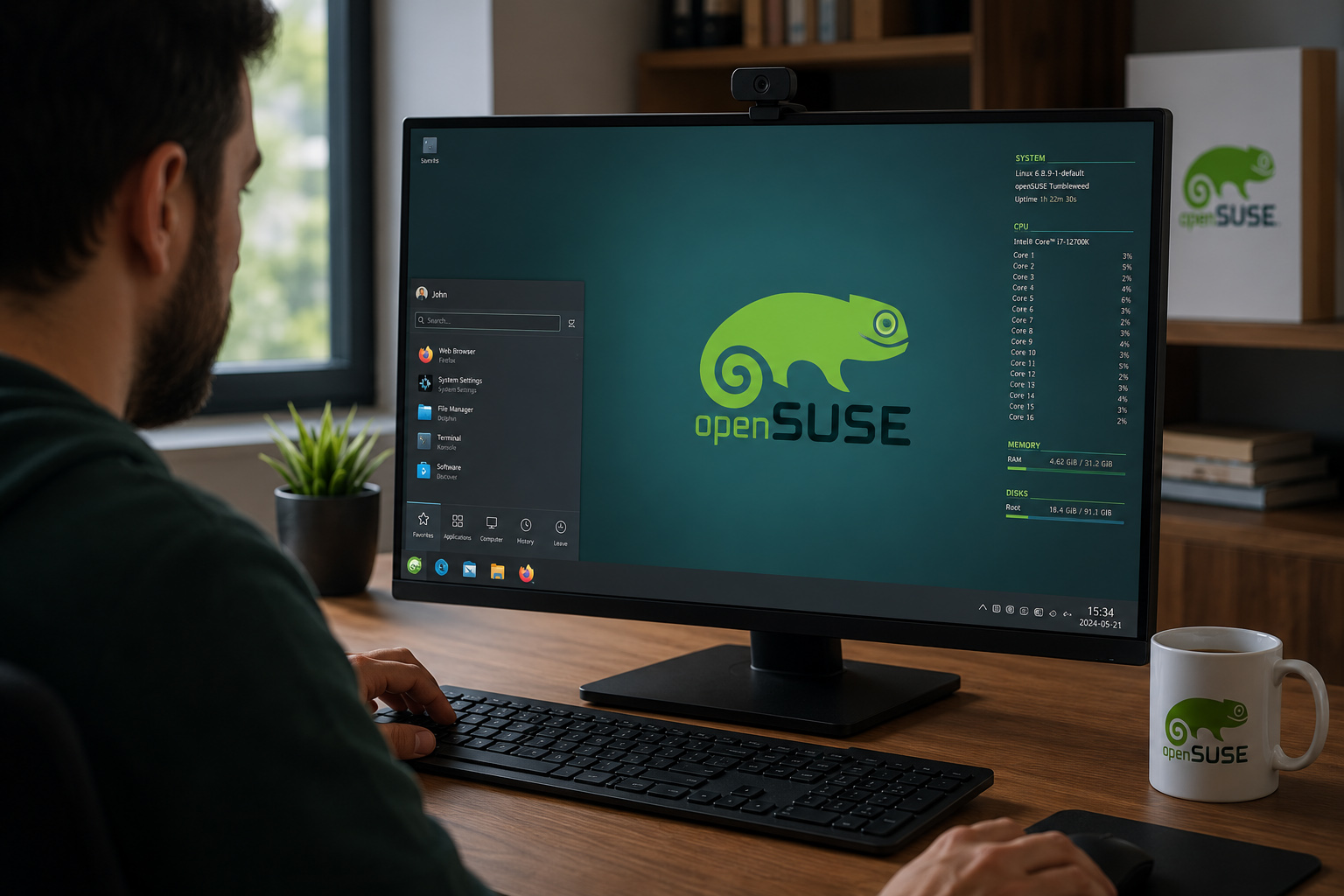 openSUSE User Linux Damisoft Original 2026 Real