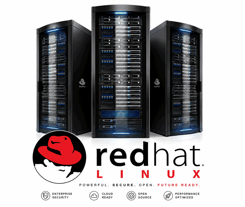 redhat Linux Damisoft LED blinking Server Tux Original 2026