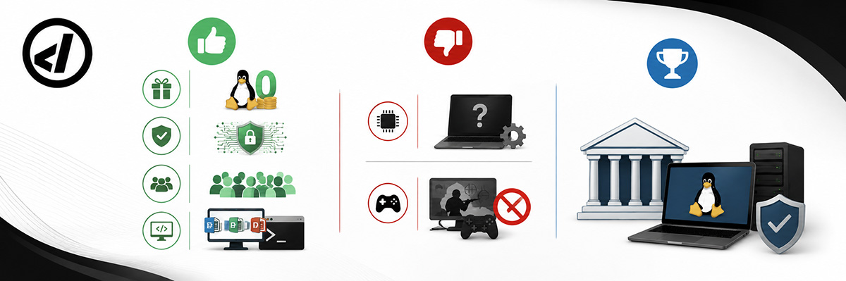 Pro und Contra Linux Distributionen